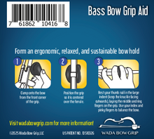 Load image into Gallery viewer, WADA FRENCH-STYLE BASS BOW GRIP AID