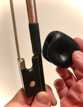 Load image into Gallery viewer, A second to attach to the bow and remove You can start practicing immediately after opening your cello case!  &quot;I bought one for teaching and it is great!! Pops on and off easily and really helps them understand the concept quickly!!&quot;  ~ Jamie, New Jersey
